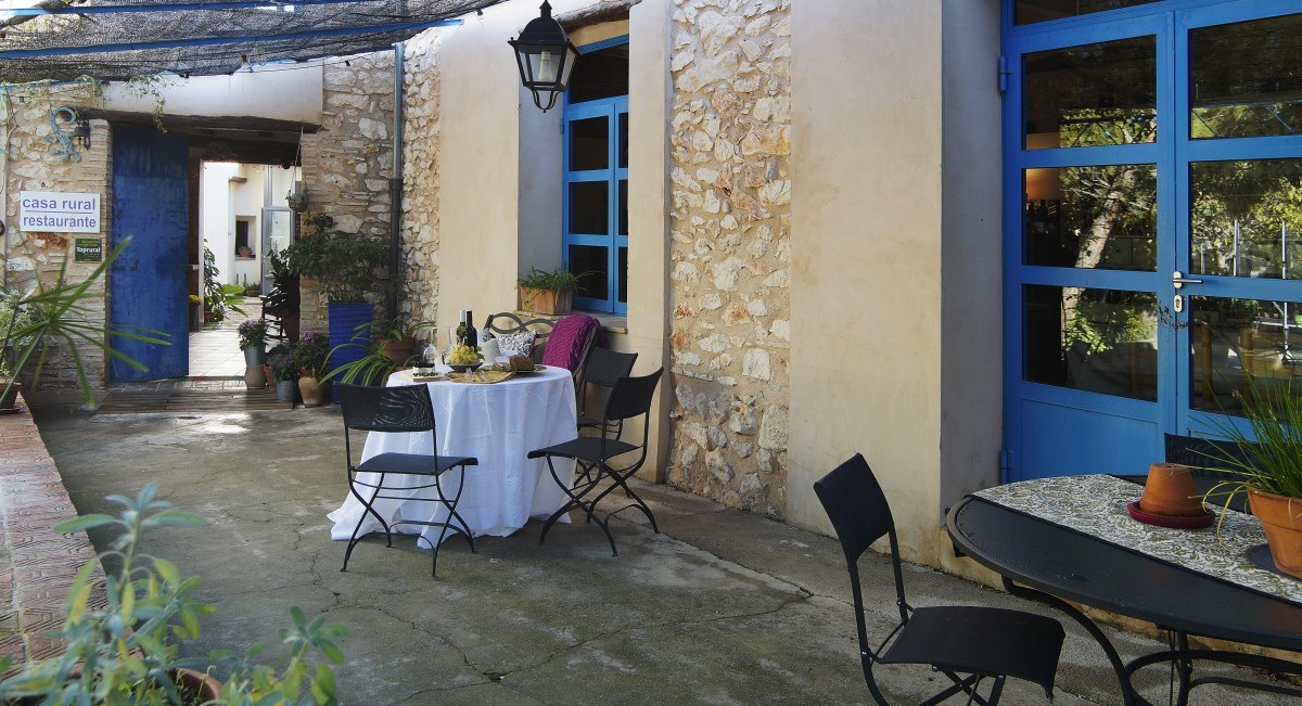 Casa rural y restaurante, Granja San Miguel en la Vall d´Albaida