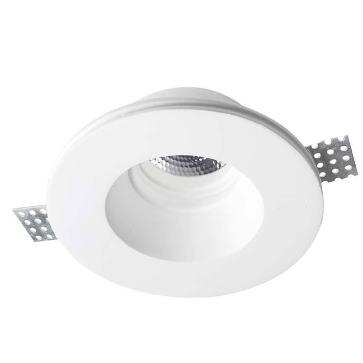 LEDS C4 GES Empotrable de techo yeso blanco redondo Ø130mm Comprar