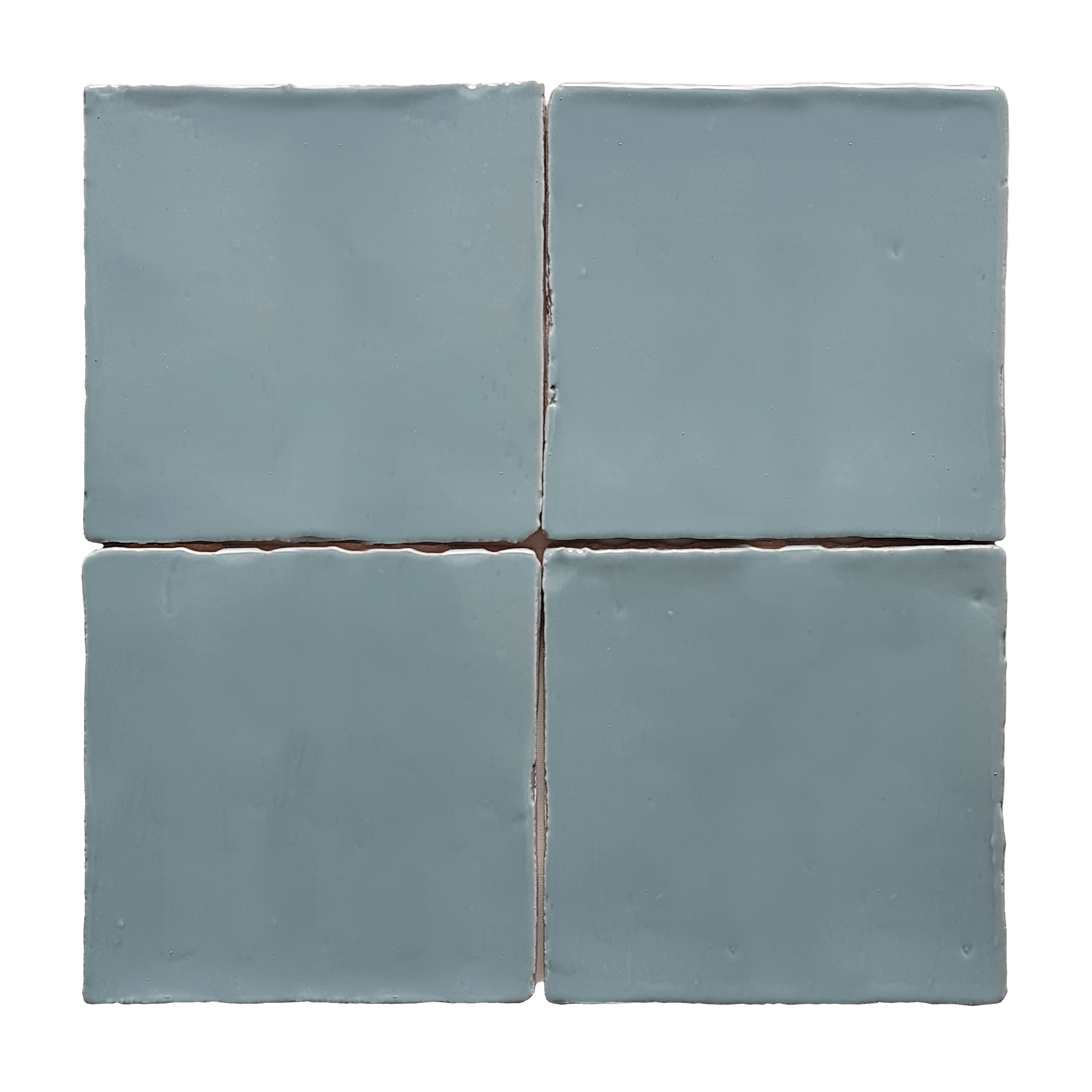 Azul Pac Fico Brillo Gama De Colores Azulejos De Terracota