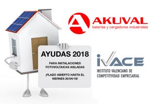 Ayudas a las instalaciones aisladas fotovoltaicas en la Comunidad Valenciana