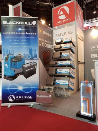 AKUVAL presenta sus novedades en las ferias Logistics y Matelec