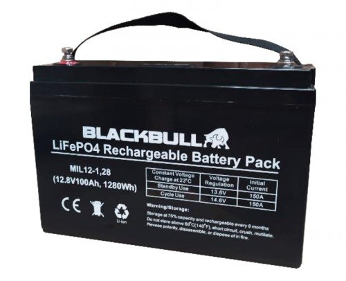 Batería monobloc litio 12-1.28 Blackbull