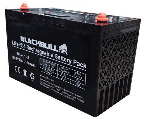 Batería monobloc litio 24-1.28 Blackbull