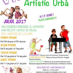 VIII CAMPAMENTO ARTÍSTICO URBANO 2.017