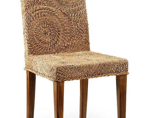 Silla colonial círculos tipo Rattan 99 -24375