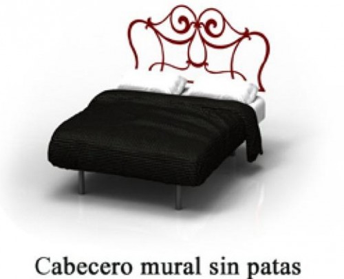 Cabecero metalico Mural de Forja 1215-Agata