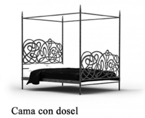 Dormitorio,forja,cama,dosel,1215,algarabia