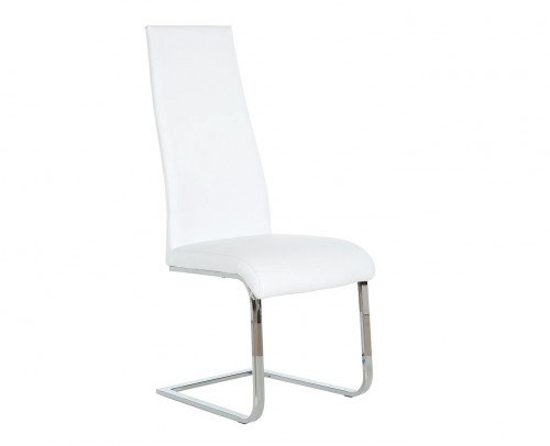 Silla comedor moderna metálica brillo tapizada 999-053