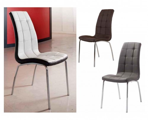 Sillas De Comedor Modernas. Silla Comedor Moderna Tapizada With ... Sillas De Comedor Modernas. Silla Comedor Moderna Tapizada With ...