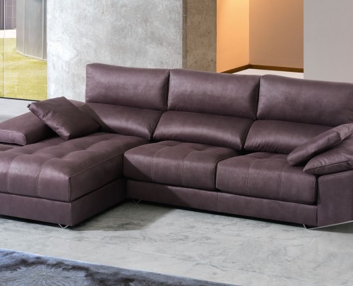 Sofá moderno con chaisse-longue diseño 1140-34