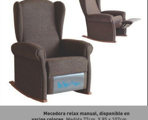 sillon relax mercedora tapiceria 46-verona