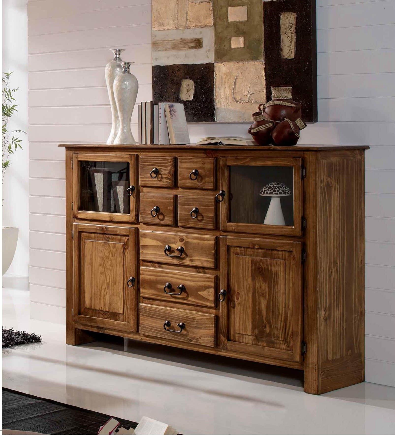 Aparador buffet colonial clasico Vintage 99 30314 Armario Indoor Casero Paso A Paso ~ Aparador buffet colonial clasico Vintage 99 30314