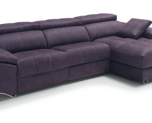 Sofá relax moderno con chaisse-longue motores 1140-21