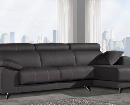 Sofá chaise longue moderno 1232-09
