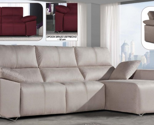 Sofá chaise longue relax moderno 1232-11