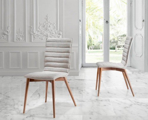 Silla de comedor moderna 677-DC619