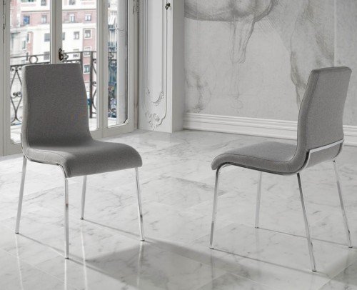 Silla de comedor moderna 677-F3141