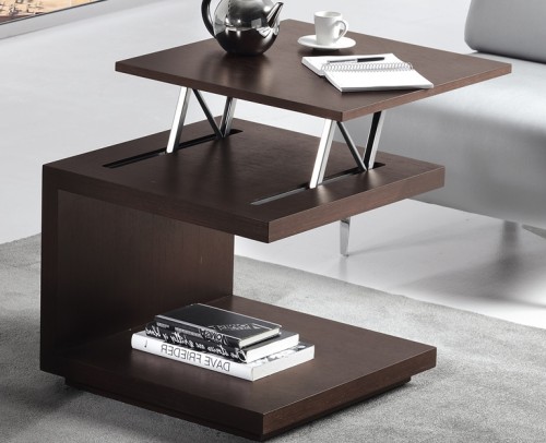 Mesa rincón centro elevable wengue 194-460