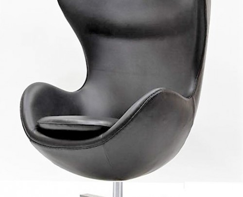 Sillon relax diseño moderno giratorio 1334-eg-66 NEGRO