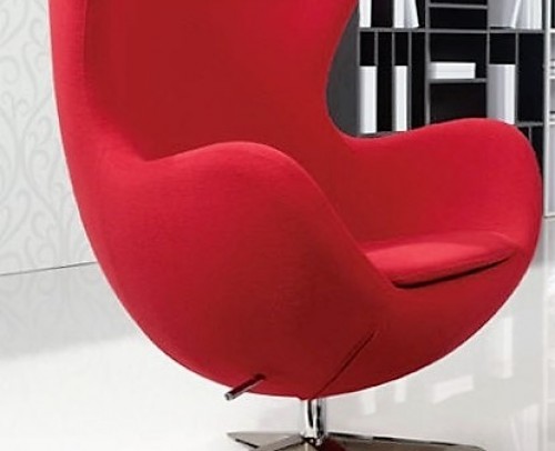 Sillon relax diseño moderno giratorio 1334-eg-66 ROJO