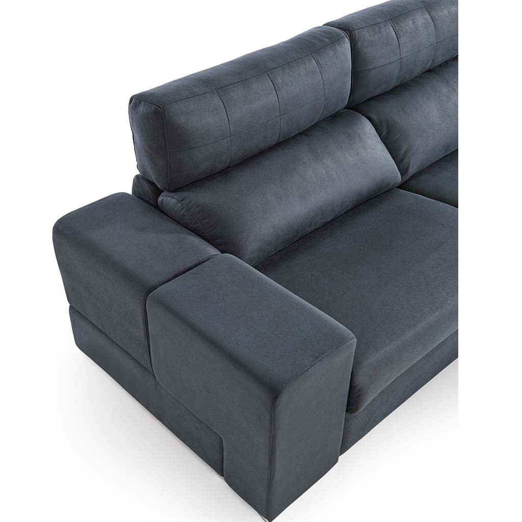 Sofá cama moderno, gris 104104 Mobles Sedaví