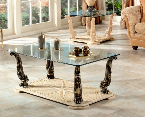 Mesa de centro diseño románico 492-875576