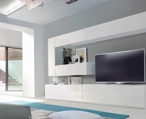 Mueble comedor moderno lacado brillo/mate 916-Parma