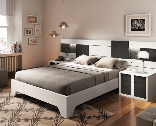 Dormitorio matrimonio moderno beladur 270-08