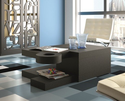 Mesa de centro moderna 481-7782