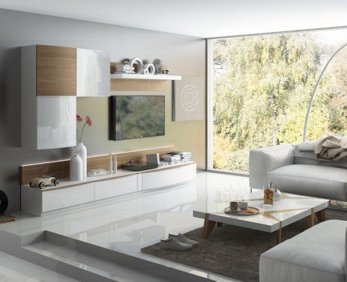 Mueble comedor moderno diseño 11-01