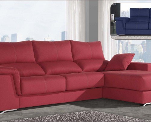 Sofá chaise longue moderno 1232-06