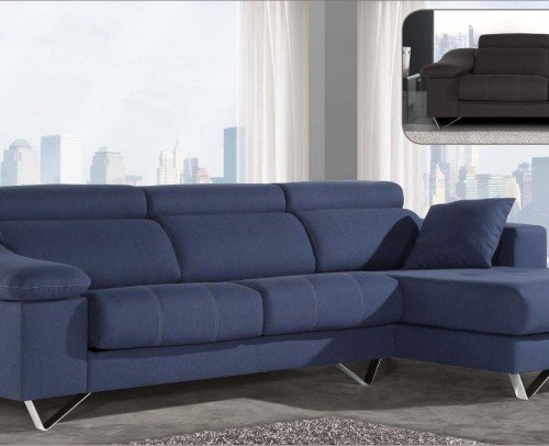 Sofá chaise longue moderno 1232-08