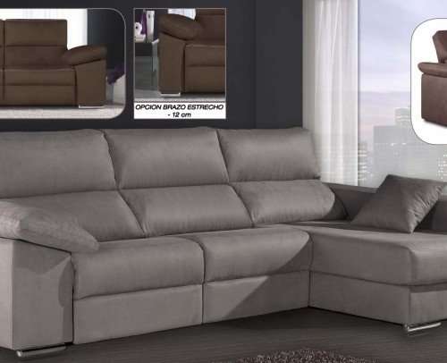 Sofá chaise longue relax moderno 1232-10