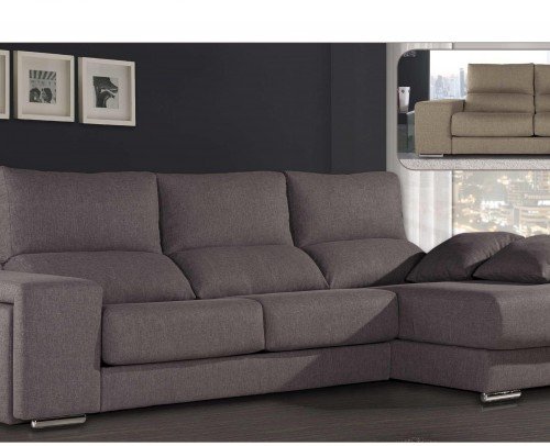 Sofá chaise longue moderno 1232-02