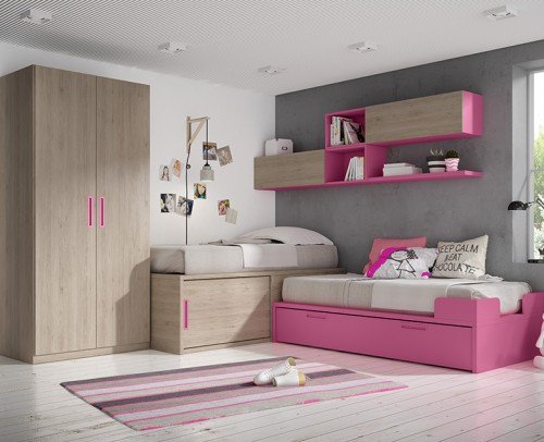 Dormitorio juvenil moderno 270-023