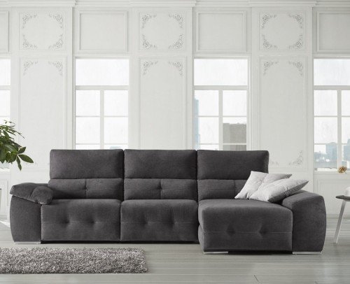Sofá chaise longue moderno diseño, 1303-02