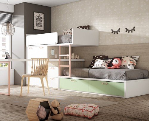 Dormitorio juvenil moderno 270-033