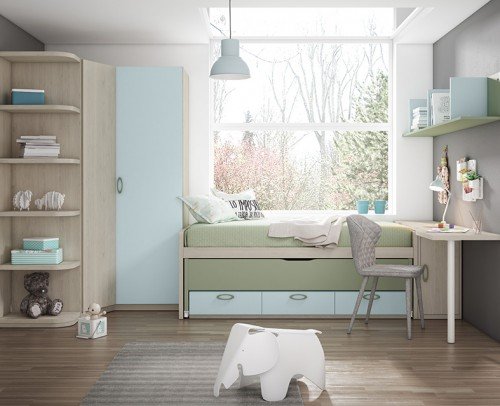 Dormitorio juvenil moderno 270-017