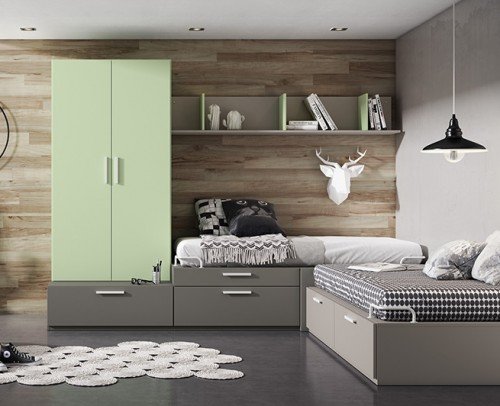 Dormitorio juvenil moderno 270-020