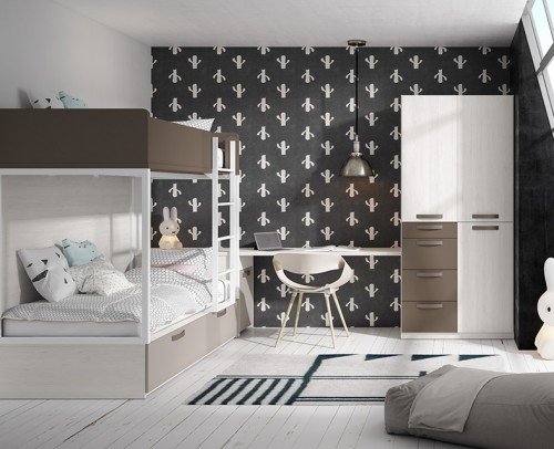 Dormitorio juvenil moderno 270-038
