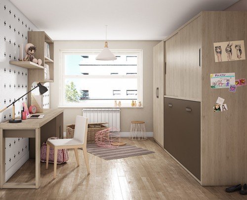 Dormitorio juvenil moderno 270-045