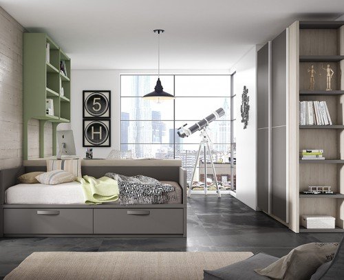 Dormitorio juvenil moderno 270-009