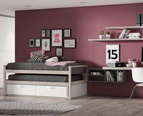 Dormitorio juvenil moderno 270-028