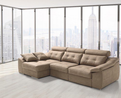 Sofá chaise longue moderno diseño 1303-04