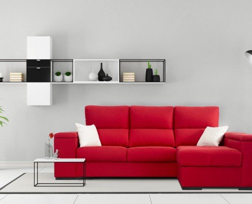 Sofá chaise longue moderno diseño 1303-06