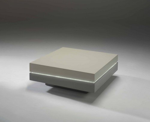 Mesa de centro moderna moka con led 393-4685