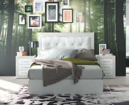 Dormitorio matrimonio vintage colonial 60-264