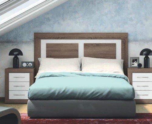 Dormitorio matrimonio vintage colonial 60-282