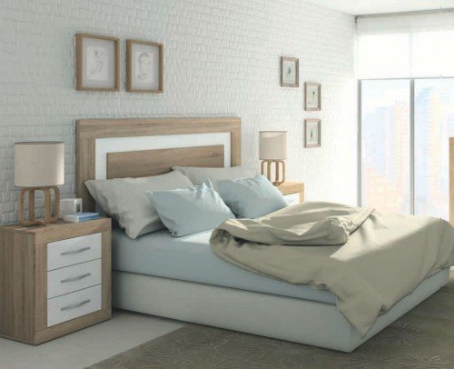 Dormitorio matrimonio vintage colonial 60-284