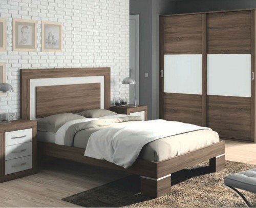 Dormitorio matrimonio vintage colonial 60-295